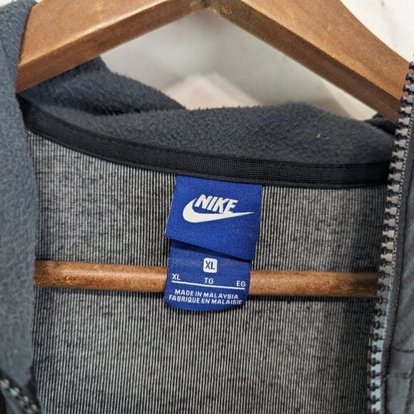 Washington Huskies Jacket Mens XL Nike Zip Gray Black Wind Hooded Stretch - Picture 3 of 10